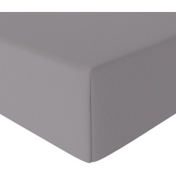 Amazon Basics Drap Housse, 180 x 200 x 30 cm, en Polyester Microfibre pour Matelas Épais jusqu'à 30 cm, Gris Foncé
