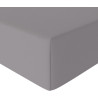 Amazon Basics Drap Housse, 180 x 200 x 30 cm, en Polyester Microfibre pour Matelas Épais jusqu'à 30 cm, Gris Foncé