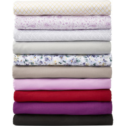 Amazon Basics Drap Housse, 90 x 200 x 30 cm, en Polyester Microfibre pour Matelas Épais jusqu'à 30 cm, Noir