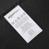 Amazon Basics Drap Housse, 180 x 200 x 30 cm, en Polyester Microfibre pour Matelas Épais jusqu'à 30 cm, Noir