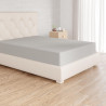 Amazon Basics Drap Housse, 180 x 200 x 30 cm, en Polyester Microfibre pour Matelas Épais jusqu'à 30 cm, Gris Clair