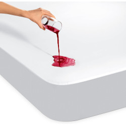 Dreamzie - Protege Matelas 90x190 cm - Imperméable et Résistant - Alese 90x190 Impermeable - Protection Optimale et Respirante