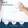 Dreamzie - Protege Matelas 90x190 cm - Imperméable et Résistant - Alese 90x190 Impermeable - Protection Optimale et Respirante