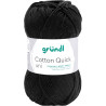 Gründl Laine Cotton Quick uni - laine fine pour crocheter - fil à tricoter – fil à crocheter – brillant et doux pour la peau – 1