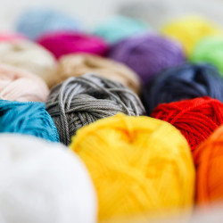 Gründl Laine Cotton Quick uni - laine fine pour crocheter - fil à tricoter – fil à crocheter – brillant et doux pour la peau – 1