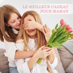Cadeau Fete des Meres, Cadeau Anniversaire Maman, Acrylique Heart Type Décoration Cadeau pour Maman, Cadeaux de Fête des Mères e