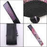 Kibon Éventails pliants, éventails en bambou avec pampille pour cadeaux d'anniversaire, danse, cosplay, fête de mariage, décorat