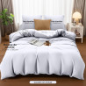 Utopia Bedding Housse de Couette 240x260 cm avec 2 Taies d'oreiller 65x65 cm (Blanc) - Parure de Lit 240 x 260 cm - Ensembles de