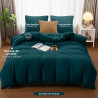 Utopia Bedding Housse de Couette 240 x 260 cm avec 2 Taies d'oreiller 65x65 cm (Sarcelle)- Parure de Lit 240 x 260 cm - Ensemble
