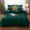 Utopia Bedding Housse de Couette 240x260 cm avec 2 Taies d'oreiller 65x65 cm (Émeraude)- Parure de Lit 240 x 260 cm - Ensembles 