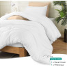 Utopia Bedding Parure de lit 2 pièces avec housse de couette et taies d'oreiller - Parure de lit 2 pièces avec fermeture éclair 
