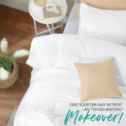 Utopia Bedding Parure de lit 2 pièces avec housse de couette et taies d'oreiller - Parure de lit 2 pièces avec fermeture éclair 