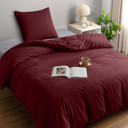 Utopia Bedding Ensembles de Housse de Couette 1 Personne 135x200 cm en Microfibre brossée Douce avec 1 Taie d'oreiller 80x80 cm 