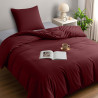Utopia Bedding Ensembles de Housse de Couette 1 Personne 135x200 cm en Microfibre brossée Douce avec 1 Taie d'oreiller 80x80 cm 