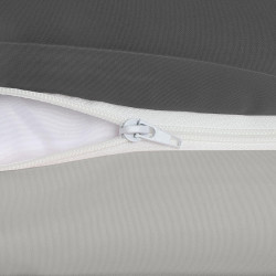 Utopia Bedding Housse de Couette 135x200 cm avec 1 Taie d'oreiller 50x75 cm (Gris Foncé/Gris Clair) - Parure de lit 135 x 200 cm