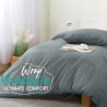 Utopia Bedding Parure de lit 2 pièces avec housse de couette et taies d'oreiller - Parure de lit 2 pièces avec fermeture éclair 