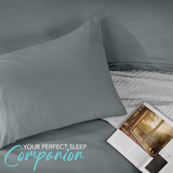 Utopia Bedding Parure de lit 2 pièces avec housse de couette et taies d'oreiller - Parure de lit 2 pièces avec fermeture éclair 