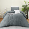 Utopia Bedding Parure de lit 2 pièces avec housse de couette et taies d'oreiller - Parure de lit 2 pièces avec fermeture éclair 