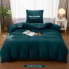 Utopia Bedding Housse de Couette 1 Personne 135x200 cm avec 1 Taie d'oreiller 80x80 cm (Sarcelle) - Parure de lit 1 Personne 135
