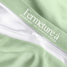 Utopia Bedding Housse de Couette 1 Personne 135x200 cm avec 1 Taie d'oreiller 80x80 cm (Vert Sauge)- Parure de lit 1 Personne 13