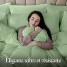Utopia Bedding Housse de Couette 1 Personne 135x200 cm avec 1 Taie d'oreiller 80x80 cm (Vert Sauge)- Parure de lit 1 Personne 13