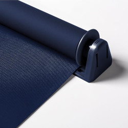 Sonello Store occultant Klemmfix sans percage50cm x 100cm Bleu Foncé, Store Enrouleur Opaque pour fenêtres et Portes, Fixation a