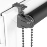 Sonello Store occultant Klemmfix sans percage50cm x 100cm Gris, Store Enrouleur Opaque pour fenêtres et Portes, Fixation avec ou