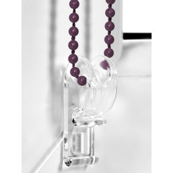 Sonello Store occultant Klemmfix sans percage50cm x 100cm Violet, Store Enrouleur Opaque pour fenêtres et Portes, Fixation avec 