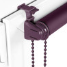 Sonello Store occultant Klemmfix sans percage50cm x 100cm Violet, Store Enrouleur Opaque pour fenêtres et Portes, Fixation avec 