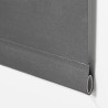 Sonello Store occultant Klemmfix sans percage 25cm x 130cm Gris, Store Enrouleur Opaque pour fenêtres et Portes, Fixation avec o