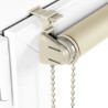 Sonello Store occultant Klemmfix sans percage 30cm x 130cm crème, Store Enrouleur Opaque pour fenêtres et Portes, Fixation avec 