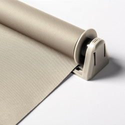 Sonello Store occultant Klemmfix sans percage 30cm x 130cm crème, Store Enrouleur Opaque pour fenêtres et Portes, Fixation avec 