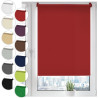 Sonello Store occultant Klemmfix sans percage30cm x 100cm Rouge, Store Enrouleur Opaque pour fenêtres et Portes, Fixation avec o