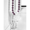 Sonello Store occultant Klemmfix sans percage30cm x 100cm Violet, Store Enrouleur Opaque pour fenêtres et Portes, Fixation avec 
