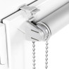 Sonello Store occultant Klemmfix sans percage 30cm x 130cm Blanc, Store Enrouleur Opaque pour fenêtres et Portes, Fixation avec 
