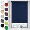 Sonello Store occultant Klemmfix sans percage 30cm x 130cm Bleu foncé, Store Enrouleur Opaque pour fenêtres et Portes, Fixation 
