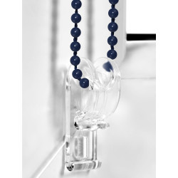 Sonello Store occultant Klemmfix sans percage 30cm x 130cm Bleu foncé, Store Enrouleur Opaque pour fenêtres et Portes, Fixation 