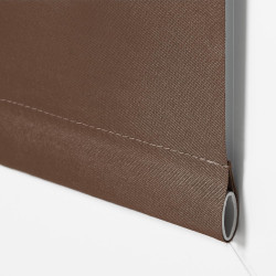 Sonello Store occultant Klemmfix sans percage 30cm x 130cm Brun, Store Enrouleur Opaque pour fenêtres et Portes, Fixation avec o