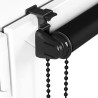 Sonello Store occultant Klemmfix sans percage 30cm x 130cm Noir, Store Enrouleur Opaque pour fenêtres et Portes, Fixation avec o