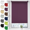 Sonello Store occultant Klemmfix sans percage 30cm x 130cm Violet, Store Enrouleur Opaque pour fenêtres et Portes, Fixation avec