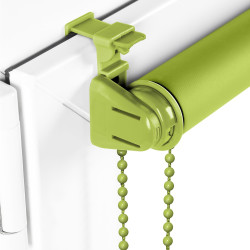 Sonello Store occultant Klemmfix sans percage 30cm x 130cm Olive Vert, Store Enrouleur Opaque pour fenêtres et Portes, Fixation 