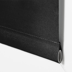 Sonello Store occultant Klemmfix sans percage 25cm x 100cm Noir, Store Enrouleur Opaque pour fenêtres et Portes, Fixation avec o