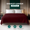 Utopia Bedding - Drap Plat sans élastique - 225 x 255 cm - Certifié Oeko-TEX - Polyester brossé Doux - Microfibre - Drap Plat - 