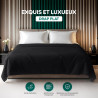 Utopia Bedding - Drap Plat sans élastique - 225 x 255 cm - Certifié Oeko-TEX - Polyester brossé Doux - Microfibre - Drap Plat - 