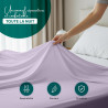 Utopia Bedding - Drap Plat sans élastique - 270 x 290 cm - Certifié Oeko-TEX - Polyester brossé Doux - Microfibre - Drap Plat - 