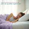 Utopia Bedding - Drap Plat sans élastique - 270 x 290 cm - Certifié Oeko-TEX - Polyester brossé Doux - Microfibre - Drap Plat - 