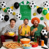 QIFU Ballons Et Football Imprimés,50 Ballon Noir Et Blanc Anniversaire Latex Pour Enfant Decoration Anniversaire Foot Coupe Du M