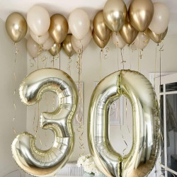 Ballons anniversaire beige, 50pcs ballons beige sable blanc or ballon communion anniversaire,bapteme fiançailles mariage boheme 