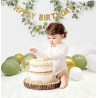 Ballons Anniversaire Vert Or,50 Pcs Ballons Rétro Verts Et Or Blanc Confettis Ballon Mariage,Ballon Vert Sauge Pour Décoration A