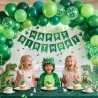 QIFU Ballon Vert Sauge 50 Pièces Ballon Vert Foncé Confettis Latex Hélium Ballons Pour Decoration Anniversaire Garcon,Ballon Gen